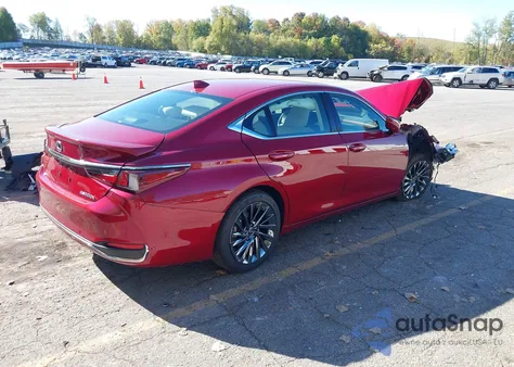 2025 Lexus Es 300H Ultra Luxury from USA, damaged, VIN 58AFA1C19SU075975